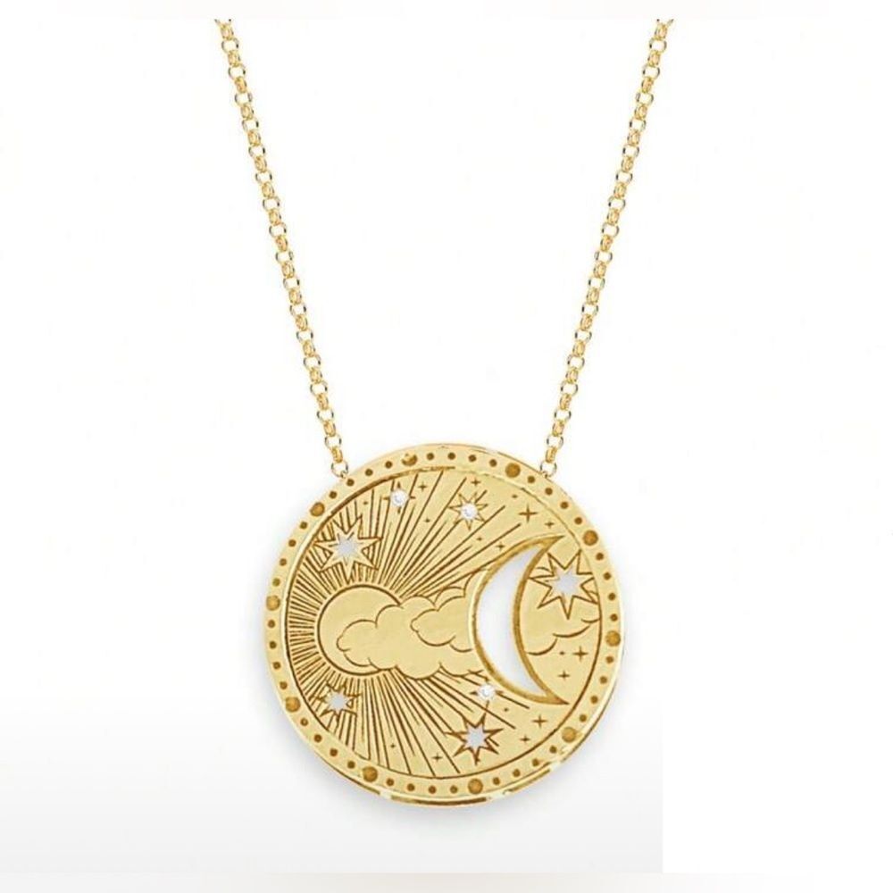 Boho moon Necklace M1562
